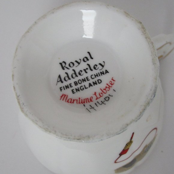 antique cup & saucer set - Picture 6 of 7